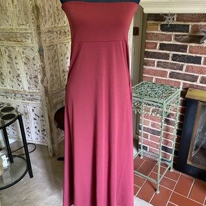 LuLaRoe Maroon Maxi M